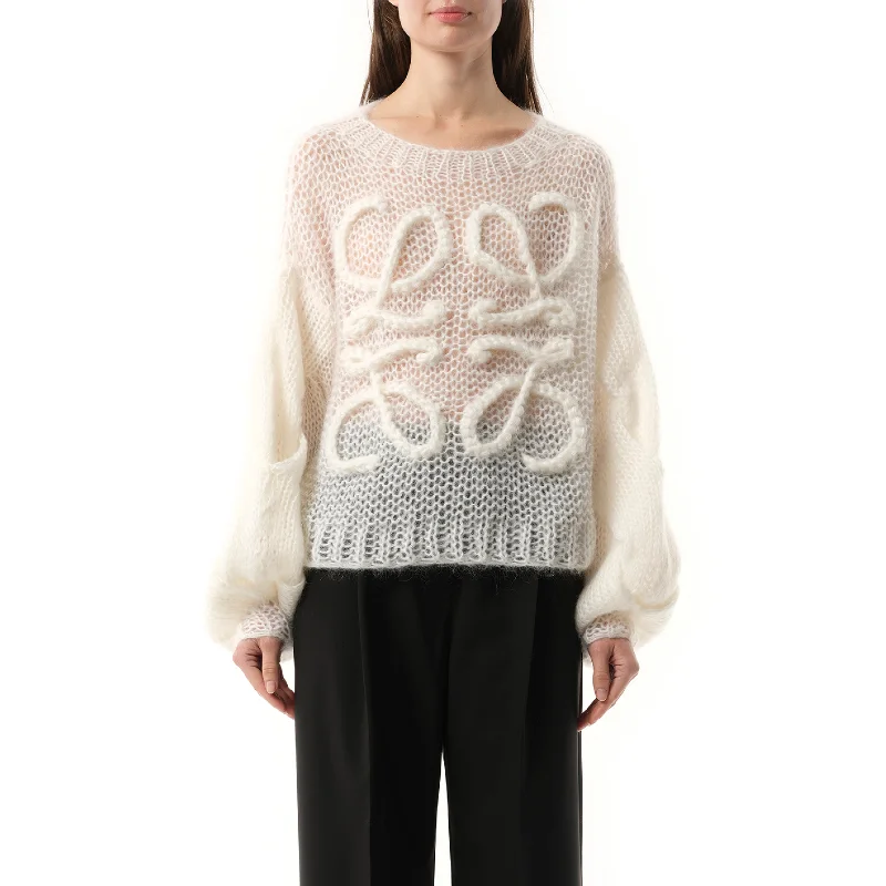 Anagram Sweater in Soft White