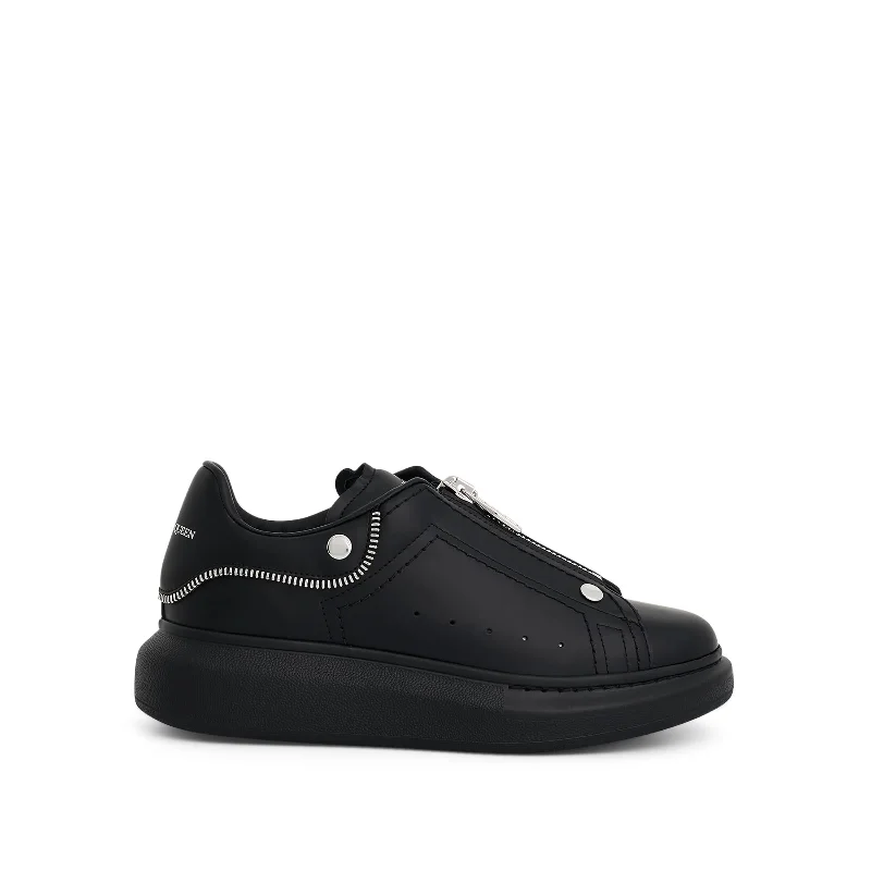 Larry Oversized Hardware Sneaker in Black