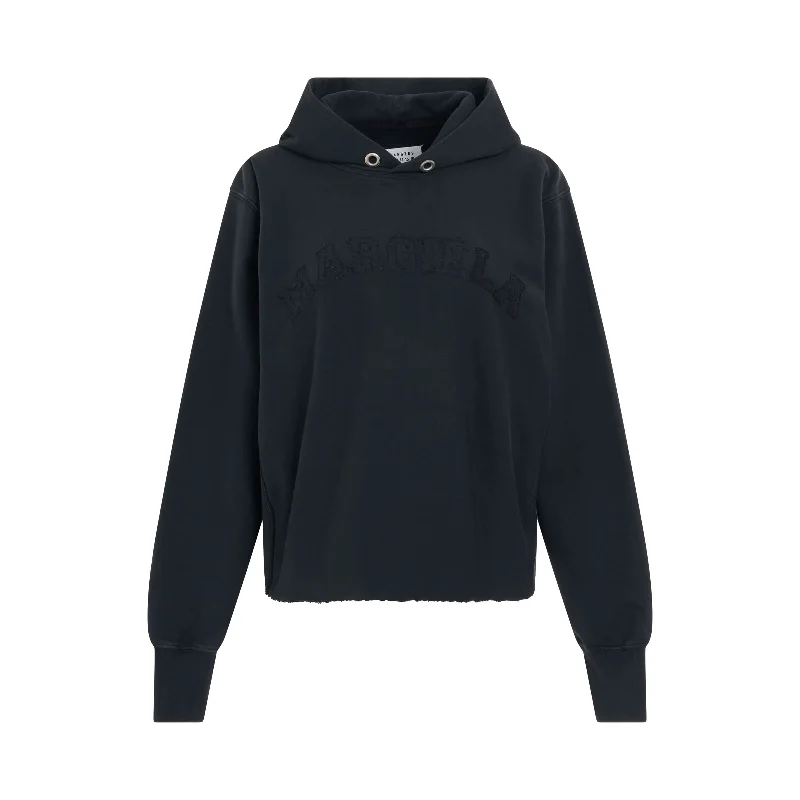 Memory Logo Hoodie in Black