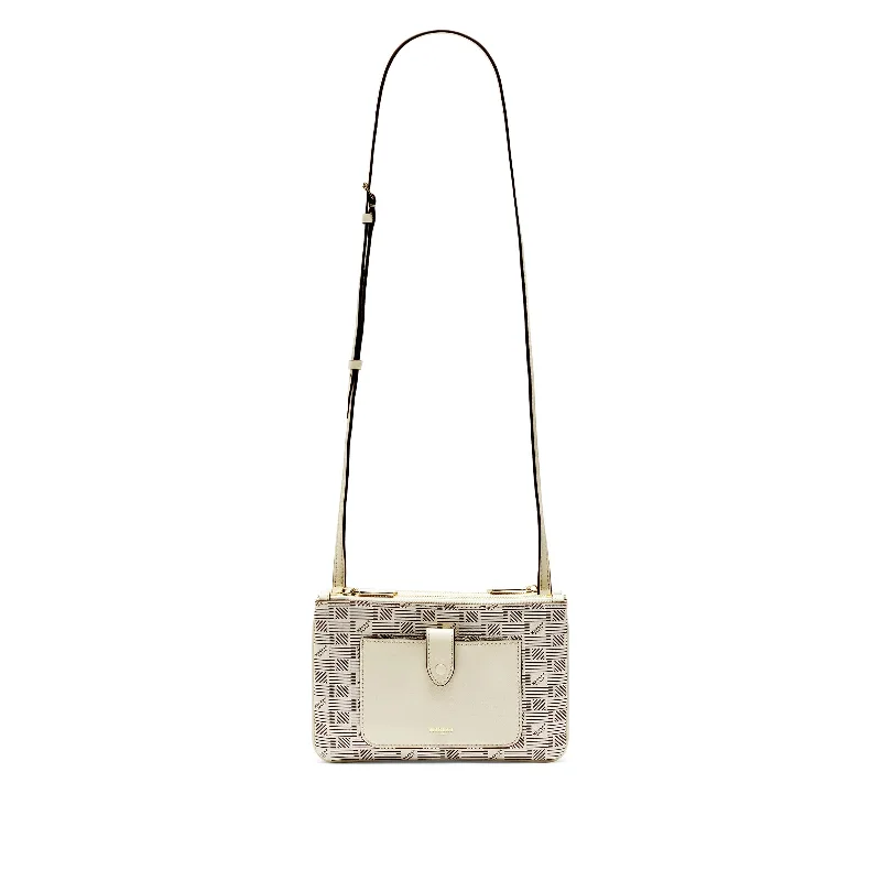 Promenade Shoulder Bag in Champagne