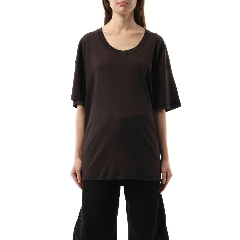 Rib T-Shirt in Squid Ink