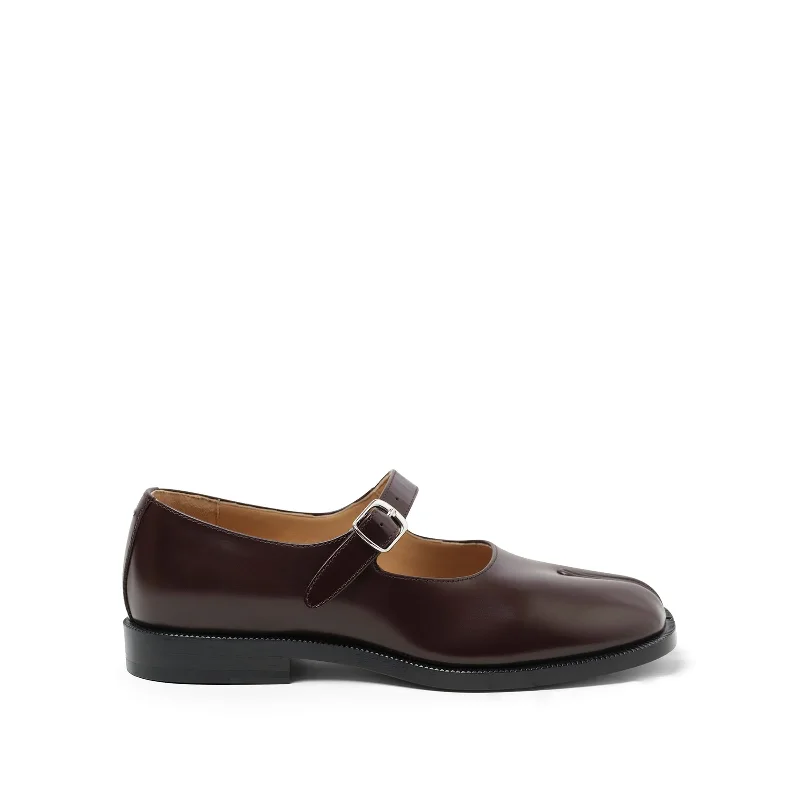 Tabi Mary Jane in Chic Brown