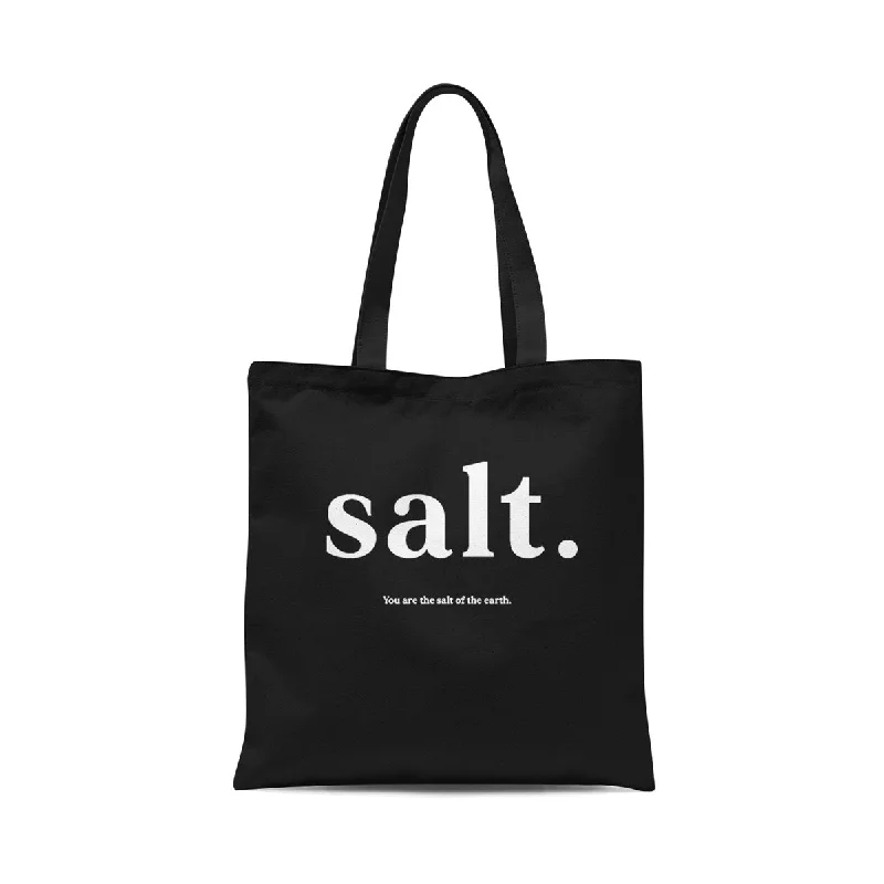 Faux Fur - Trimmed Tote Bag in White for a Cozy Winter LookSalt. {Tote Bag}