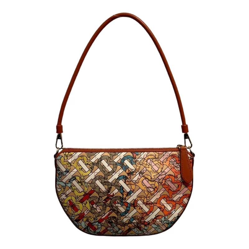 Women's Lizard - Print Clutch in Brown for a Chic LookBURBERRY LONDON/Pouch/OS/Graphic/Leather/ORN/Olympia pouch