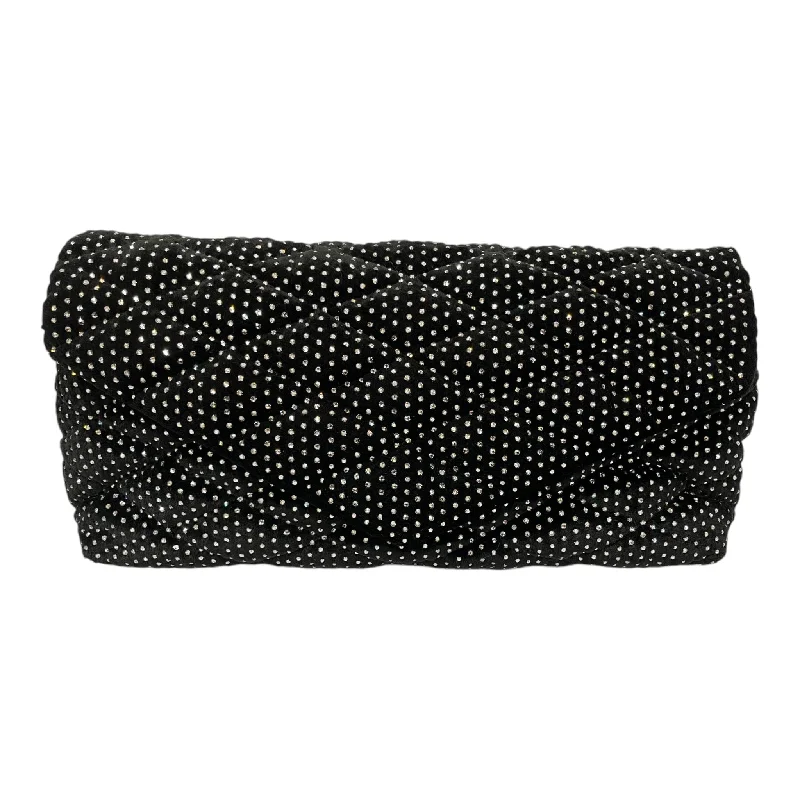 Women's Studded Leather Evening Bag in Black for Rock - n - Roll NightsYVES SAINT LAURENT/Clutch Bag/OS/Iridescent/BLK/