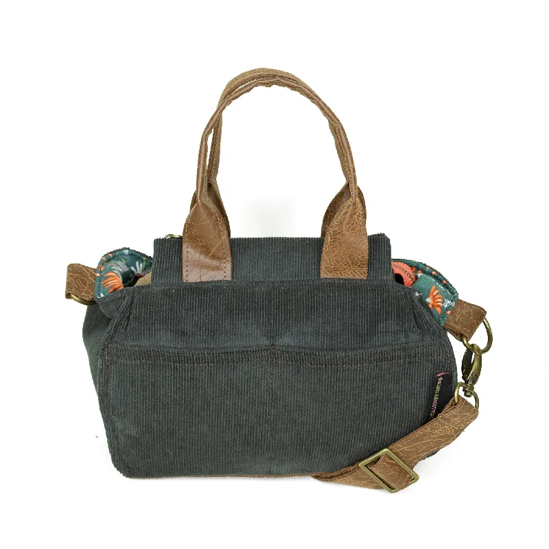 Suede Crossbody Bag in Olive Green for Fall Fashion StatementsAnita: Oregano Corduroy