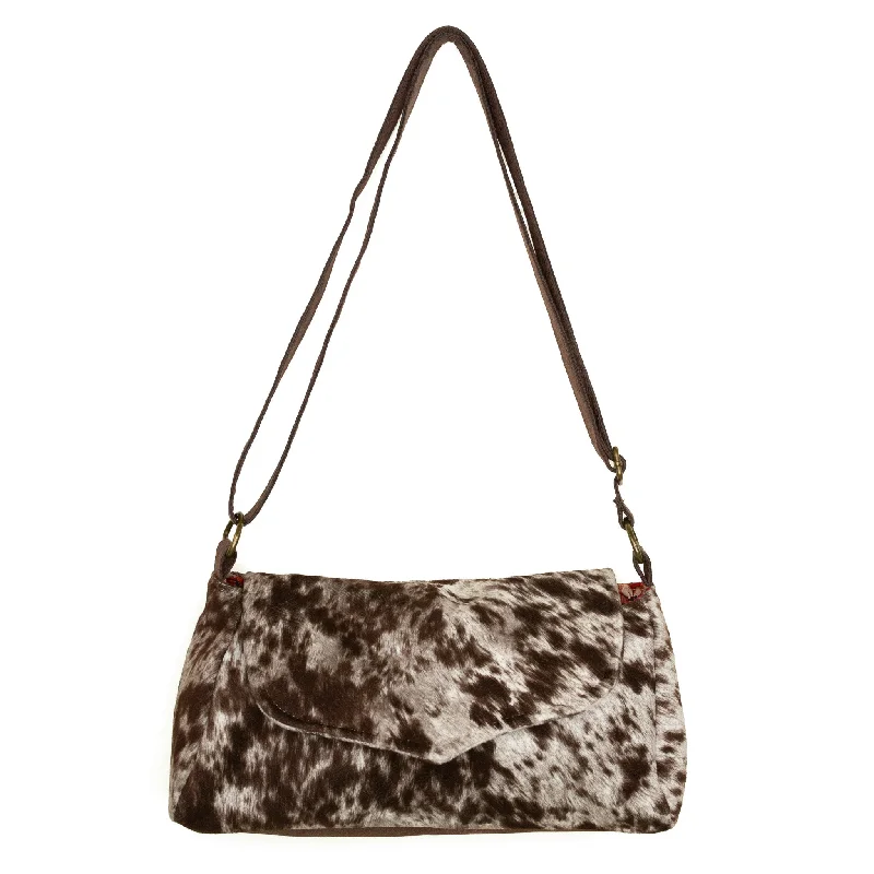 Straw Crossbody Bag in Natural Color for Beach Vacations and Summer DaysAnnie: Stampede Cowhide