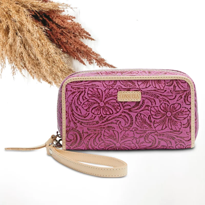 Geometric - Patterned Women's Card Cases in Multicolor for a Modern LookConsuela | Mena Wristlet Wallet