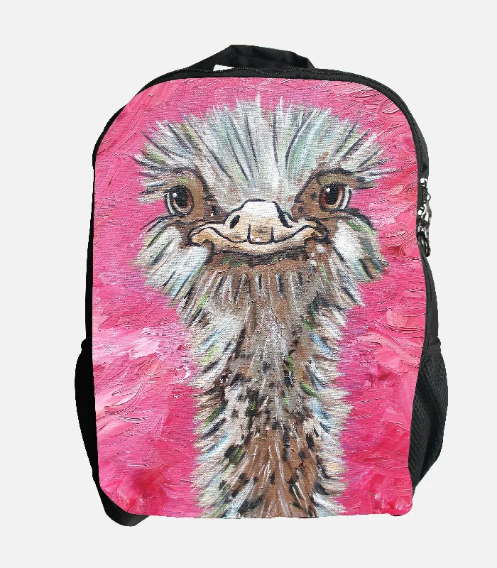 Anti - Theft Women's Backpacks with Hidden Pockets for Safe TravelOstrich Backpack - Santosh