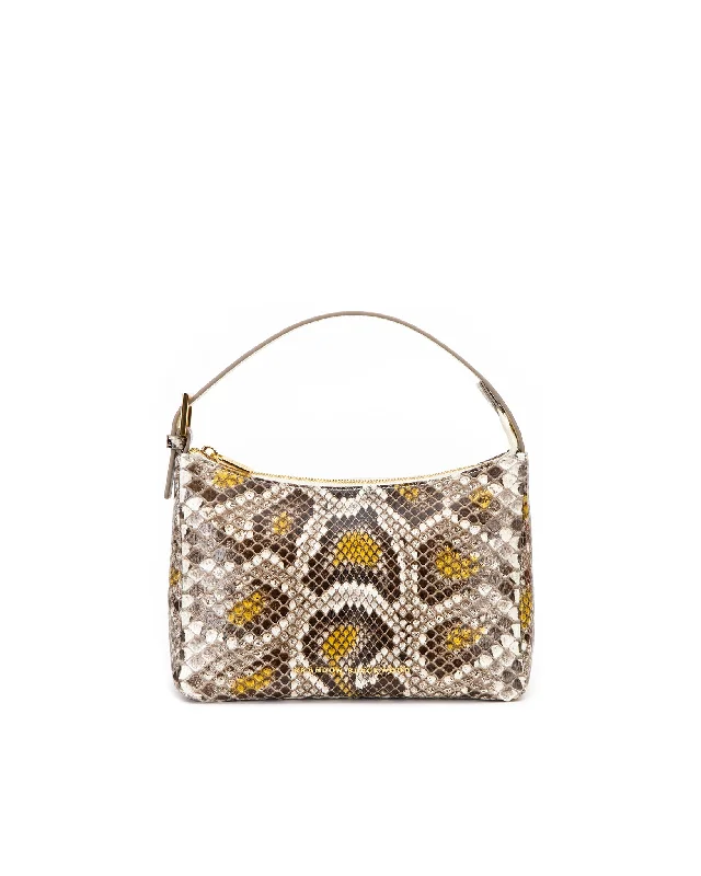 Shoulder Bag with Geometric Pattern in Multicolor for a Contemporary StyleCortni Bag