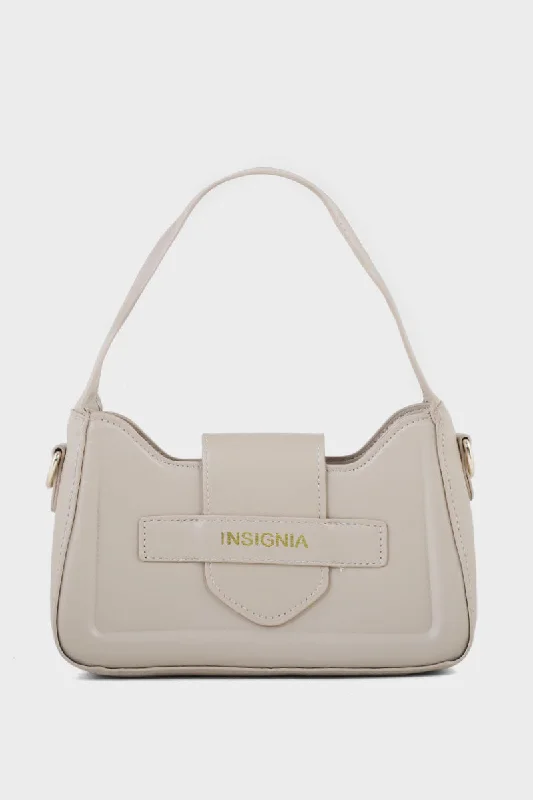 Pvc Shoulder Bag in Clear with Glitter for a Fun and Modern LookCross Shoulder Bags BH0027-Beige