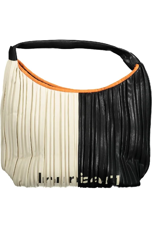 Pvc Shoulder Bag in Clear with Glitter for a Fun and Modern LookDesigual Chic  Shoulder Bag with Contrasting Women's Accents