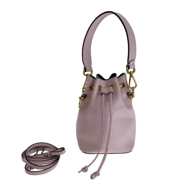 Large Faux Leather Crossbody Bag in Brown with Tassel Details for Casual TravelFendi Montresor Leather Shoulder Bag