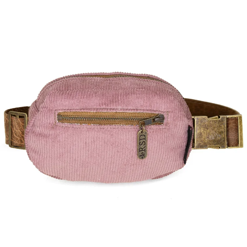 Women's Crossbody Bag with Chain Strap in Gold for a Glamorous TouchJane: Mauve Corduroy