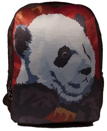 Anti - Theft Women's Backpacks with Hidden Pockets for Safe TravelPanda Backpack - Pensive Panda