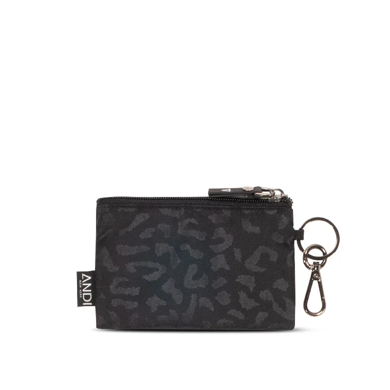 Bohemian - Style Women's Wallet in Orange with Tassels for a Free - Spirited LookWallet - Black Leopard