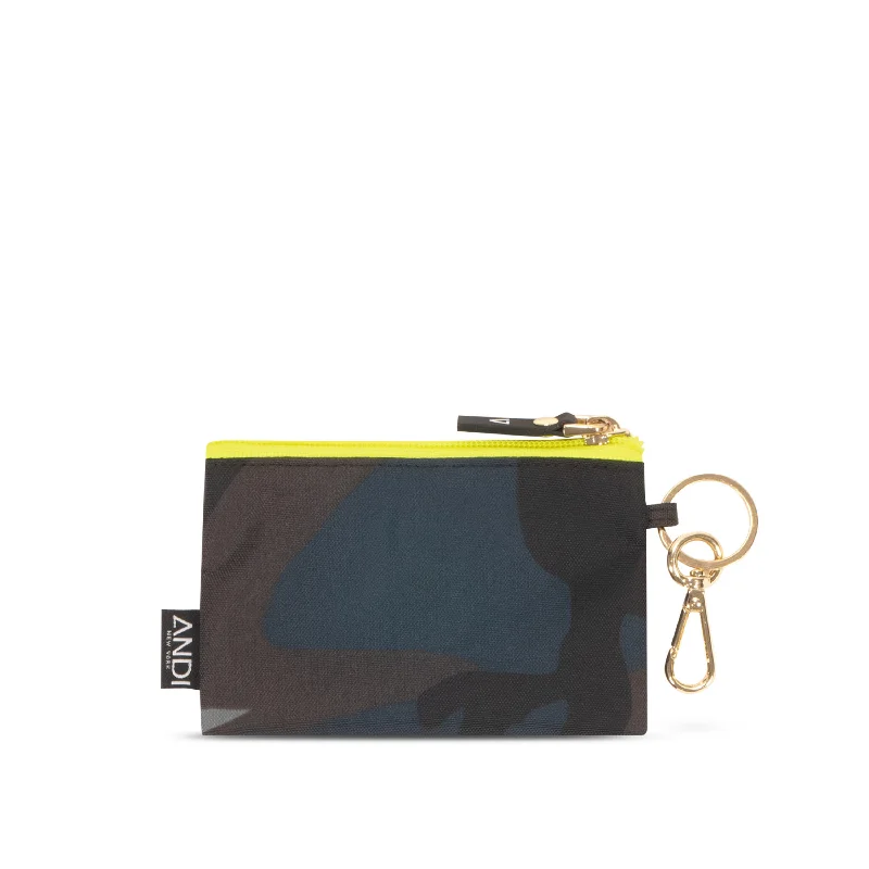 Women's Card Cases with a Hidden Compartment for Secret Storage in GrayWallet - Solar Camo