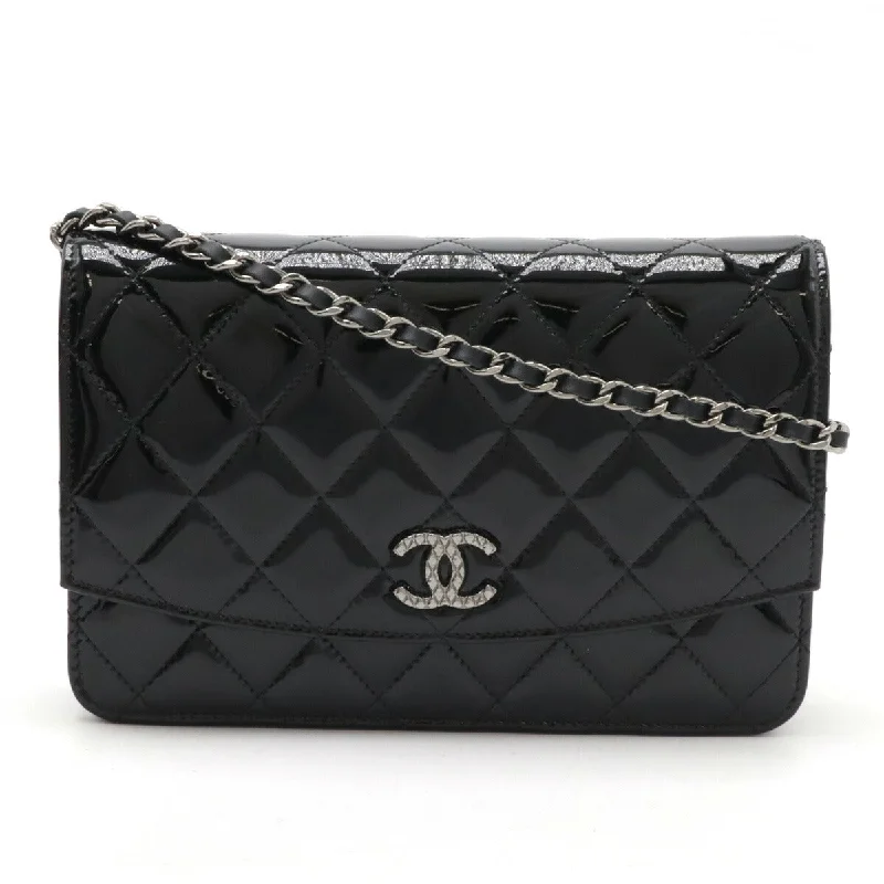 Bohemian - Style Women's Wallet in Orange with Tassels for a Free - Spirited LookChanel Brilliant Matelasse Chain Wallet Black