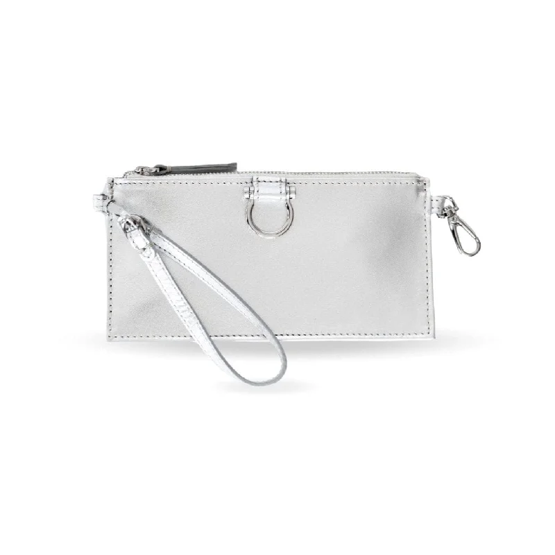 Plus - Size Women's Wallet with a Wrist Strap in Cream for Easy HandlingEvelyn Wristlet Wallet