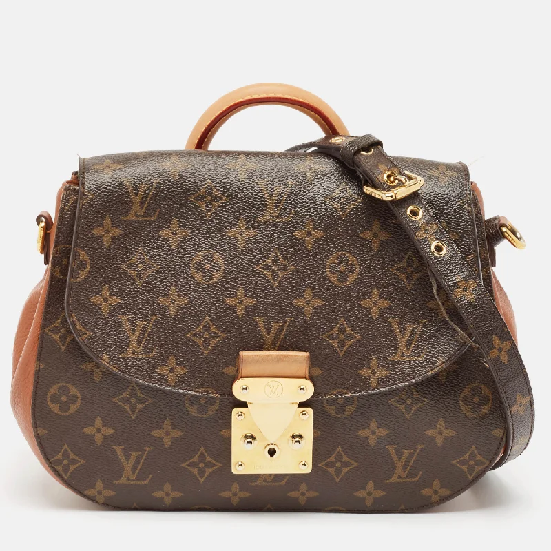 Plus - Size Women's Satchels in Brown with Spacious CompartmentsLouis Vuitton Havane Monogram Canvas Eden Mm Bag