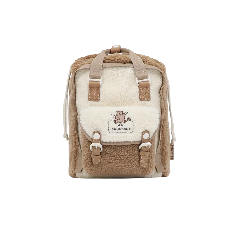 Backpacks with Multiple Pockets for Women in Khaki for Organized TravelMacaroon Mini Drawstring Fairies & Friends Series Backpack