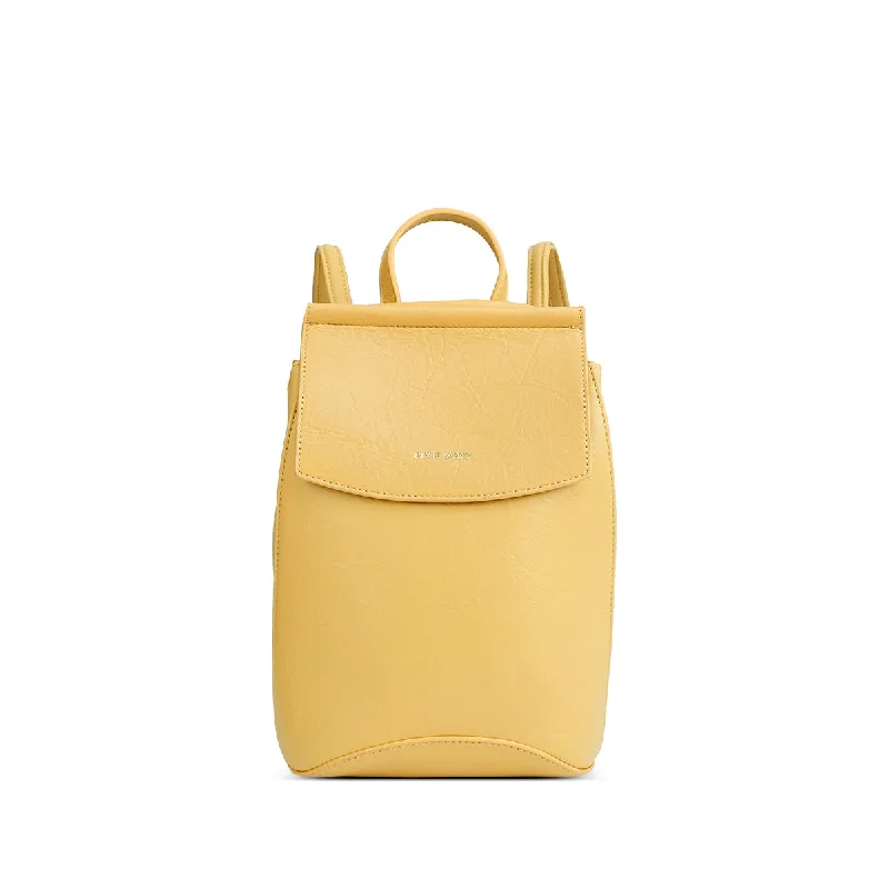 Women's Backpacks with Reflective Trim in Yellow for Nighttime VisibilityMini Kim Backpack Bag