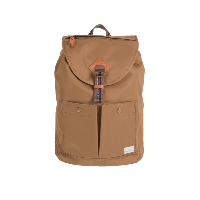 Leather - Trimmed Women's Backpacks in Cream for a Touch of LuxuryMontana Bo-He Backpack