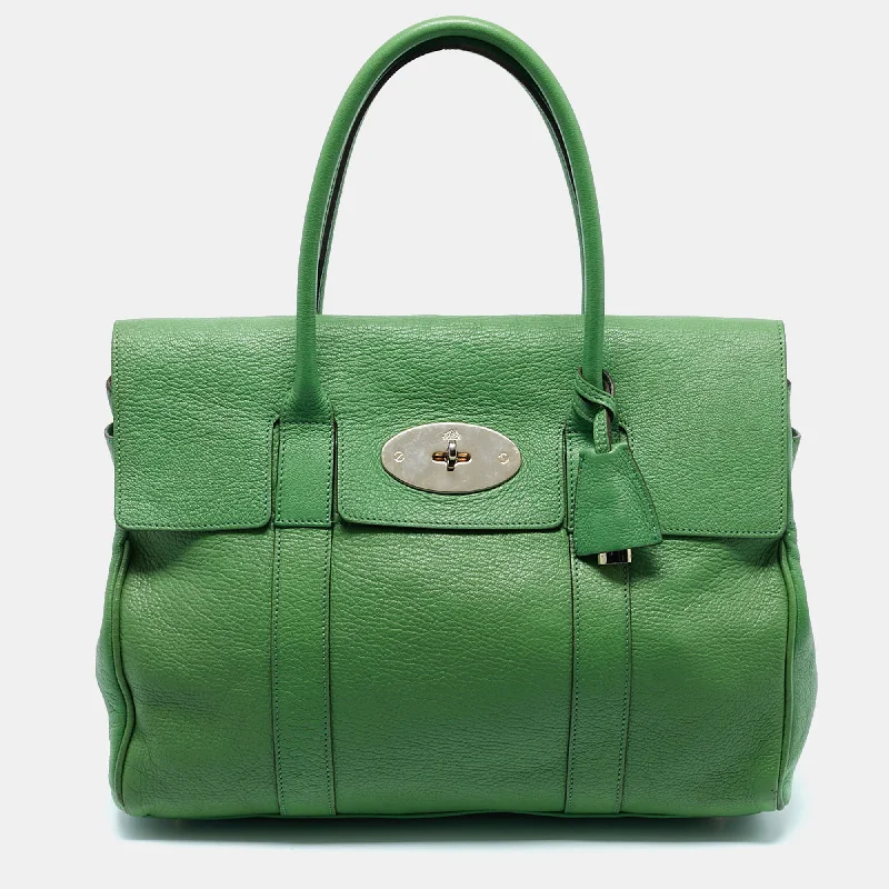 Quilted Design Women's Satchels in Pink for a Feminine and Stylish LookMulberry Green Leather Bayswater Satchel